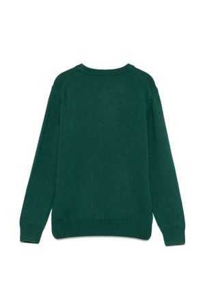 Emerald green Douglas sweater SAINT BARTH KIDS | DOU000100046G